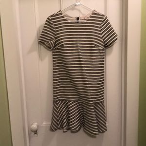 Ann Taylor loft striped dress